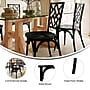 Flash Furniture Brooklyn Contemporary Wood Dining Chair, Black, 2/Pack (2ZH81005BLK)~#|#~sp249868998_sc7