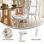 Flash Furniture Brooklyn Contemporary Wood Dining Chair, White, 2/Pack (2ZH81005WHT)~#|#~sp249869024_sc7