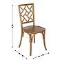 Flash Furniture Brooklyn Contemporary Wood Dining Chair, Pecan, 2/Pack (2ZH81005PEC)~#|#~sp249869041_sc7