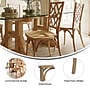 Flash Furniture Brooklyn Contemporary Wood Dining Chair, Pecan (ZH81005PEC)~#|#~sp249872037_sc7
