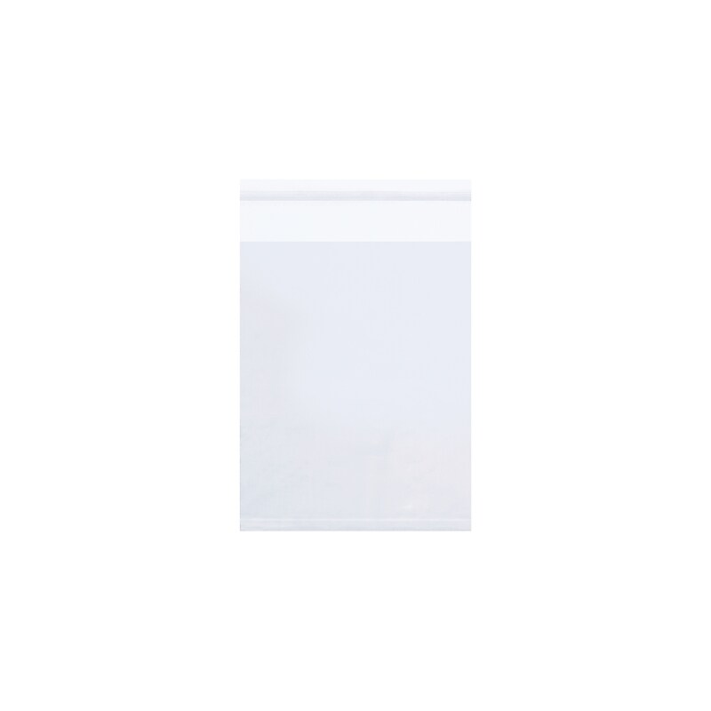 6" x 8" Reclosable Poly Bags, 1.5 Mil, Clear, 1000/Pack (PRR060815) image 1