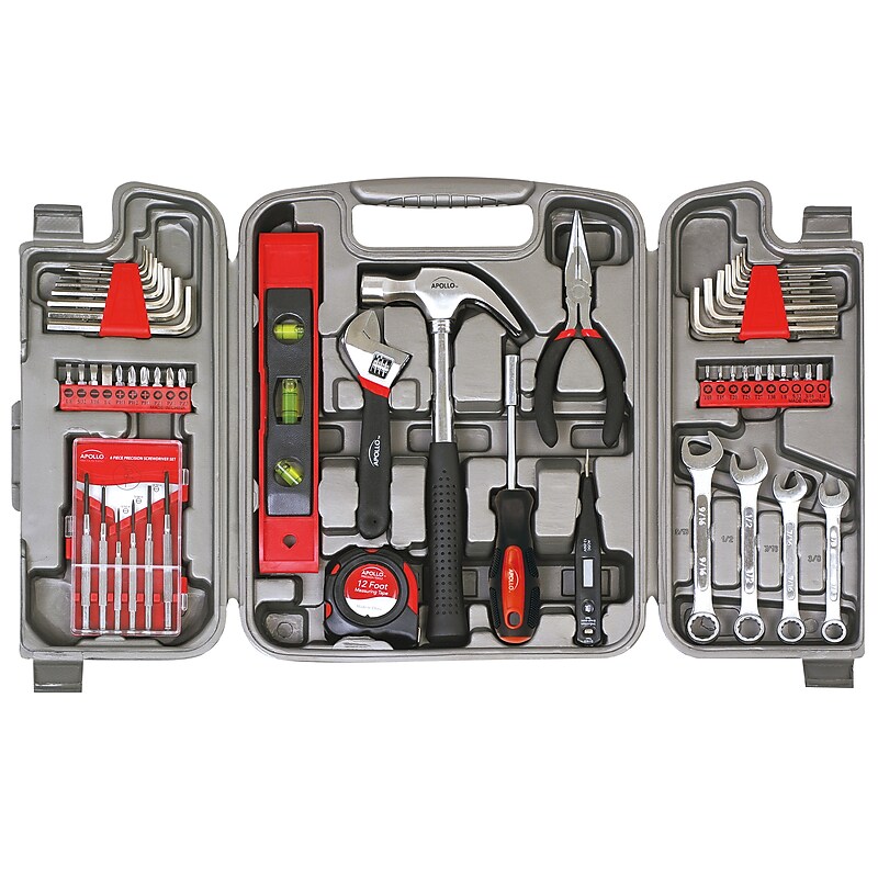 Apollo Tools Household Tool Kit, 53 Pieces (DT9408) image 1