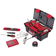 Apollo Tools Household Tool Kit with Tool Box, 53 Pieces (DT9773)