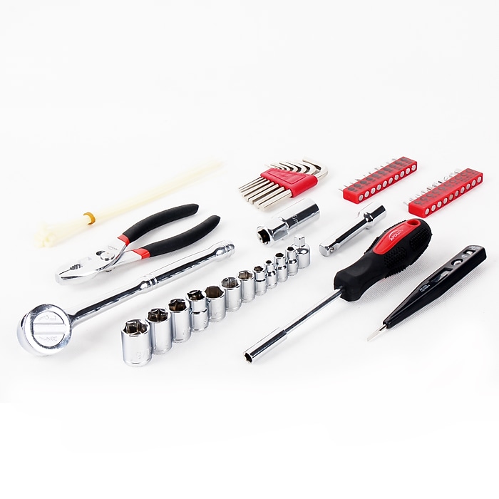 Apollo Tools Auto Tool Set In Zipper Case, 56 Pieces (DT9774