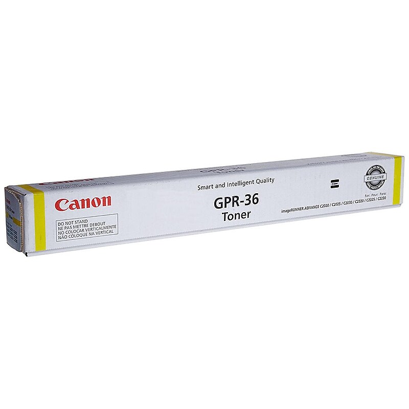 Canon GPR-36 Yellow Standard Yield Toner Cartridge (CNM3785B003AA) image 1