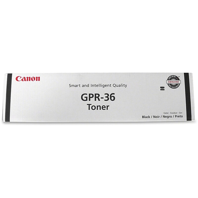 Canon GPR-36 Black Standard Yield Toner Cartridge (CNM3782B003AA) image 1