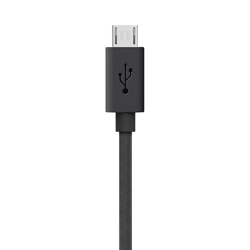 ChargeTech 20" USB to Micro-USB Braided Cable for Floor Stand/Wall Charging Stations (S9/WM9) image 1