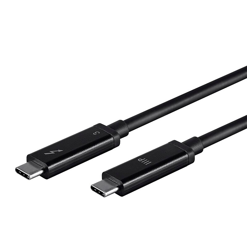 Monoprice Thunderbolt 3 (40 Gbps) USB-C Cable 100W 1.0m (124727) image 1