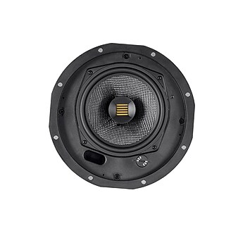 Monoprice Amber Ceiling Speakers 6.5-inch 2-way Carbon Fiber with Ribbon Tweeter (pair) (124434)