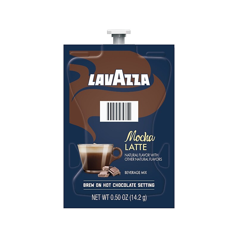 Lavazza Mocha Latte Coffee Flavia Freshpacks, 72/Carton (48690) image 1