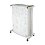 AdirOffice Mobile Plan Center for Blueprints Adjustable Large File Stand Storage Cart, Gray (615)~#|#~sp251895303_sc7