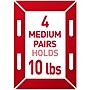 Command Medium Hanging Strips, 10 lb., Black, 4/Pack (17201BLK-ES)~#|#~sp251896481_sc7