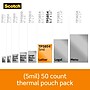 Scotch® Thermal Laminating Pouches, Letter Size, 5 Mil, 50/Pack (MMMTP585450)~#|#~sp46768206_sc7
