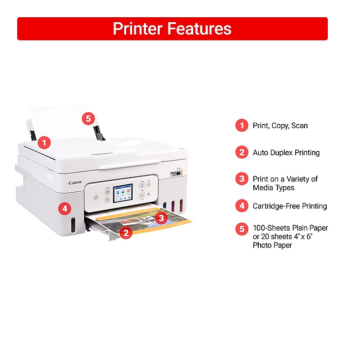 Canon PIXMA G4280 MegaTank Wireless Color Inkjet Printer Canon PIXMA G4280 MegaTank Wireless Color Inkjet Printer