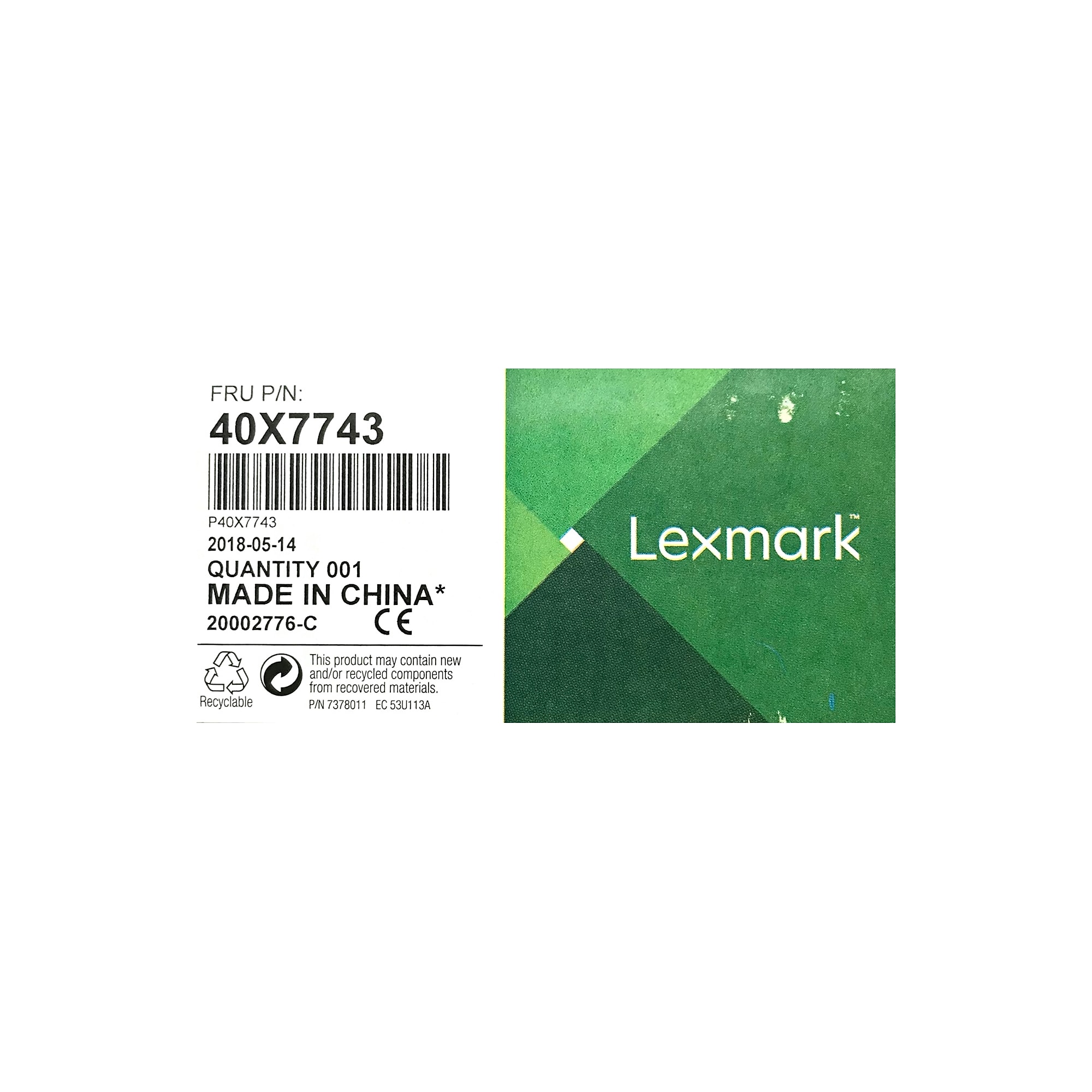 Lexmark 110V Fuser Assembly for MX71X/MX81X (40X7743) Simolary simolary.com
