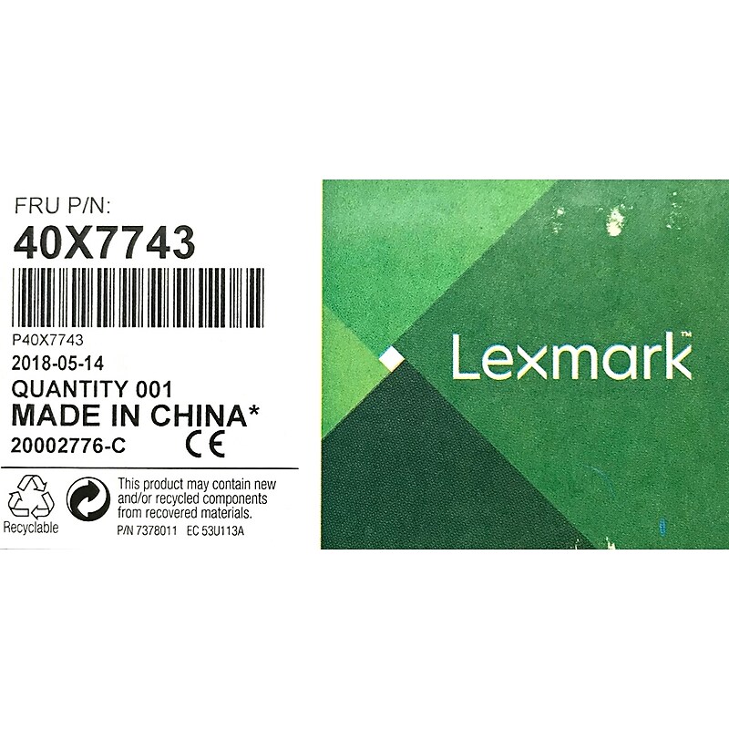Lexmark 110V Fuser Assembly for MX71X/MX81X (40X7743) image 1