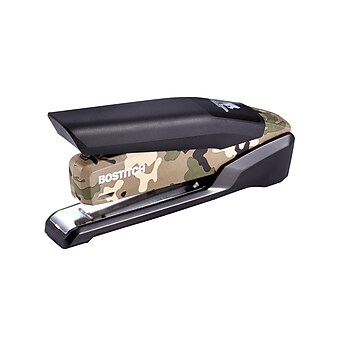 Bostitch Wounded Warrior EZ Squeeze Desktop Stapler, 28-Sheet Capacity, Black/Camouflage (INP28-WW)