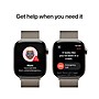 Apple Watch Series 10, GPS + Cellular, 46mm, Natural Titanium Case, Natural Milanese Loop (MWYC3LW/A)~#|#~sp252502548_sc7