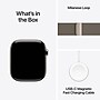 Apple Watch Series 10, GPS + Cellular, 46mm, Natural Titanium Case, Natural Milanese Loop (MWYC3LW/A)~#|#~sp252502647_sc7
