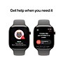 Apple Watch Series 10, GPS + Cellular, 46mm, Natural Titanium Case, Stone Gray Sport Band (MWY93LW/A)~#|#~sp252503206_sc7