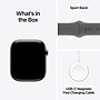 Apple Watch Series 10, GPS + Cellular, 46mm, Natural Titanium Case, Stone Gray Sport Band (MWY93LW/A)~#|#~sp252503207_sc7