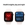 Apple Watch Series 10 GPS + Cellular Smartwatch, 46mm, Rose Gold Aluminum Case with Light Blush Sport Band, M/L (MWY73LW/A)~#|#~sp252646147_sc7