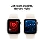 Apple Watch SE GPS Smartwatch, 40mm, Starlight Aluminum Case with Starlight Sport Band, Small/Medium (MXEF3LL/A)~#|#~sp252646189_sc7