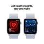 Apple Watch SE GPS + Cellular Smartwatch, 44mm, Silver Aluminum Case with Blue Cloud Sport Loop (MXG63LL/A)~#|#~sp252646199_sc7