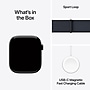 Apple Watch Series 10 GPS Smartwatch, 46mm, Jet Black Aluminum Case with Ink Sport Loop (MWWR3LW/A)~#|#~sp252646205_sc7