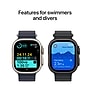 Apple Watch Ultra 2 GPS + Cellular Smartwatch, 49mm, Black Titanium Case with Black Trail Loop, Medium/Large (MX4V3LW/A)~#|#~sp252646207_sc7