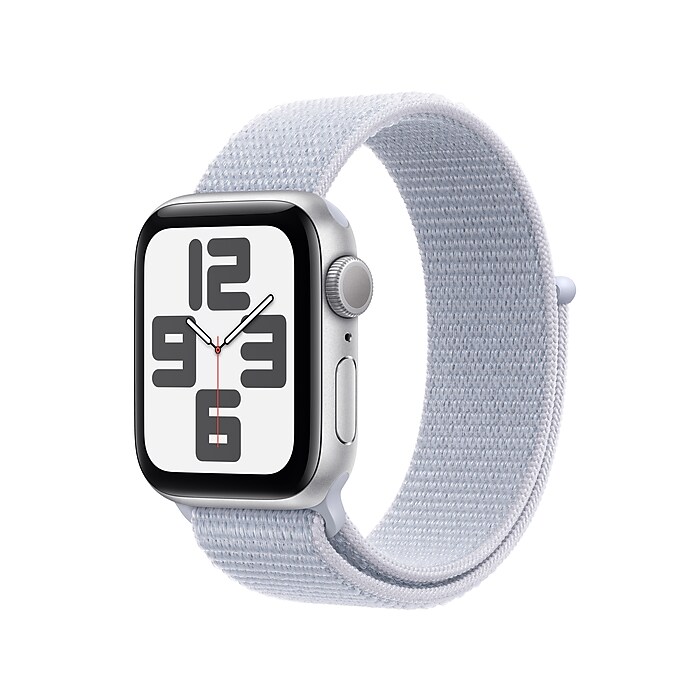 Apple Watch SE GPS Smartwatch, 40mm, Silver Aluminum Case