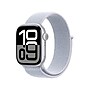 Apple Watch Series 10 GPS Smartwatch, 42mm, Silver Aluminum Case with Blue Cloud Sport Loop (MWWD3LW/A)~#|#~sp252646296_sc7