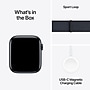 Apple Watch SE GPS Smartwatch, 44mm, Midnight Aluminum Case with Ink Sport Loop (MXEP3LL/A)~#|#~sp252646309_sc7