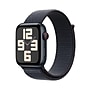 Apple Watch SE GPS + Cellular Smartwatch, 44mm, Midnight Aluminum Case with Ink Sport Loop (MXG33LL/A)~#|#~sp252646340_sc7