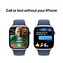 Apple Watch Series 10 GPS Smartwatch, 46mm, Silver Aluminum Case with Denim Sport Band, Small/Medium (MWWL3LW/A)~#|#~sp252646454_sc7