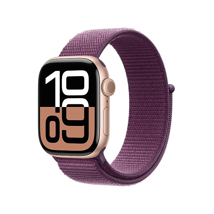Apple Watch Series 10 GPS Smartwatch, 42mm, Rose Gold