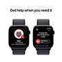 Apple Watch Series 10 GPS Smartwatch, 46mm, Jet Black Aluminum Case with Ink Sport Loop (MWWR3LW/A)~#|#~sp252646470_sc7