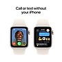 Apple Watch SE GPS + Cellular Smartwatch, 40mm, Starlight Aluminum Case with Starlight Sport Band, Small/Medium (MXFY3LL/A)~#|#~sp252646471_sc7