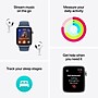 Apple Watch SE GPS Smartwatch, 44mm, Midnight Aluminum Case with Midnight Sport Band, Medium/Large (MXEK3LL/A)~#|#~sp252646475_sc7