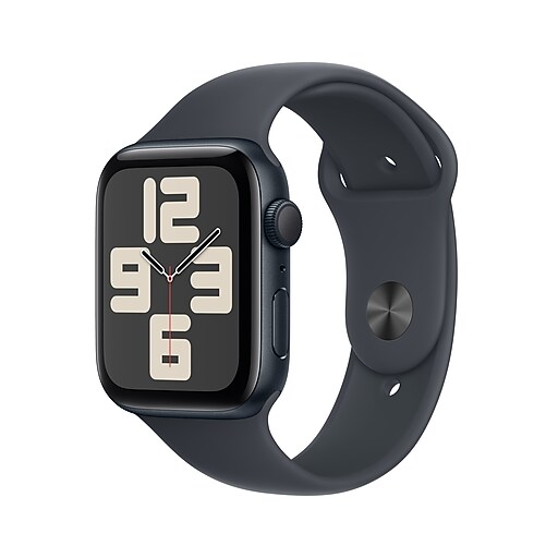 Apple Watch - AppleWatchSE♡ Apple Watch SE GPS Smartwatch, 44mm, Midnight Aluminum Case