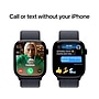Apple Watch Series 10 GPS Smartwatch, 46mm, Jet Black Aluminum Case with Ink Sport Loop (MWWR3LW/A)~#|#~sp252646488_sc7