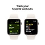 Apple Watch SE GPS + Cellular Smartwatch, 44mm, Starlight Aluminum Case with Starlight Sport Band, Medium/Large (MXG83LL/A)~#|#~sp252646493_sc7