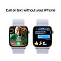 Apple Watch Series 10 GPS Smartwatch, 42mm, Silver Aluminum Case with Blue Cloud Sport Loop (MWWD3LW/A)~#|#~sp252646498_sc7