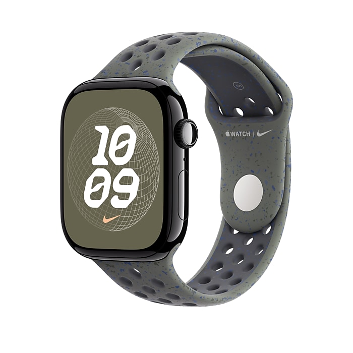 Apple Watch 46mm Cargo Khaki Nike Sport Band, Medium/Large Apple Watch 46mm Cargo Khaki Nike Sport Band, Medium/Large