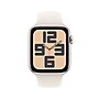 Apple Watch SE GPS + Cellular Smartwatch, 44mm, Starlight Aluminum Case with Starlight Sport Band, Medium/Large (MXG83LL/A)~#|#~sp252647455_sc7
