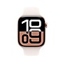 Apple Watch Series 10 GPS + Cellular Smartwatch, 46mm, Rose Gold Aluminum Case with Light Blush Sport Band, M/L (MWY73LW/A)~#|#~sp252647486_sc7
