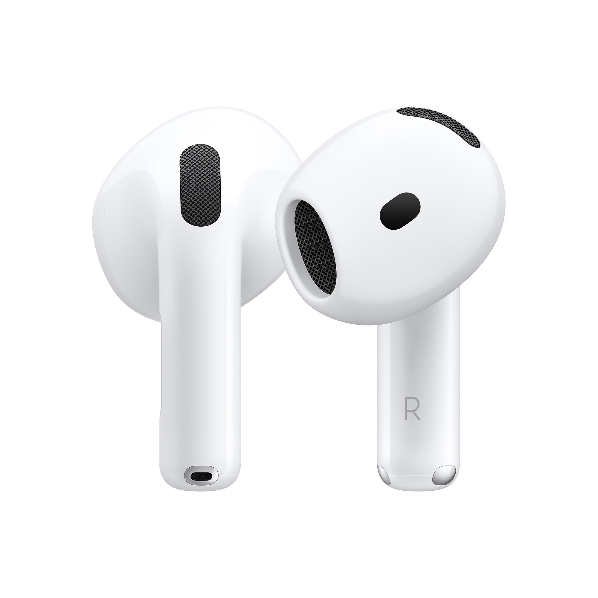 Apple AirPods 4 Wireless Ambient Sound Earbuds, 4th Generation, Bluetooth, White (MXP63LL/A) Simolary simolary.com
