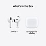 Apple AirPods 4 Wireless Ambient Sound Earbuds, 4th Generation, Bluetooth, White (MXP63LL/A)~#|#~sp252647678_sc7