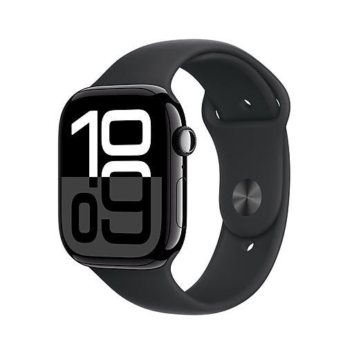 Apple Watch Series 10 46 MM Midnight GPS, Jet Black Aluminum Case