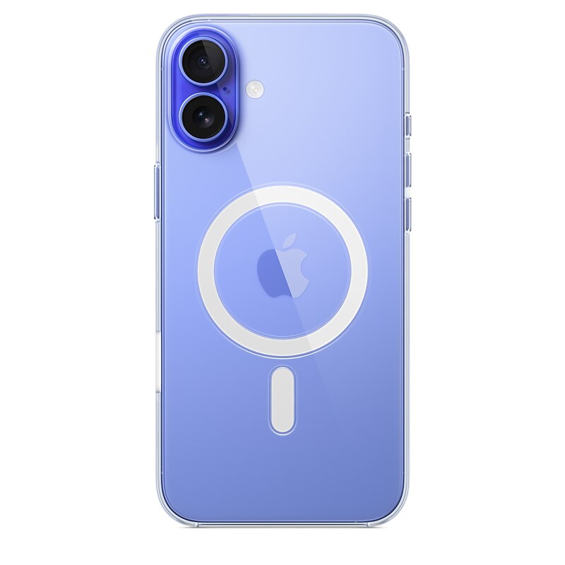 Apple MagSafe Phone Case for iPhone 16 Plus, Clear (MA7D4ZM/A) image 1